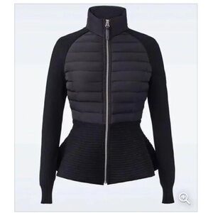 MACKAGE Down-Filled Black Joy Jacket